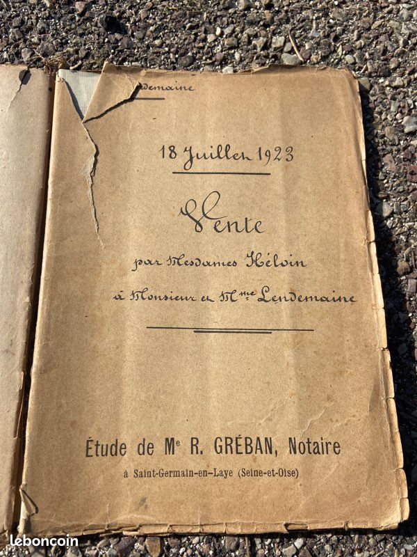 Antiquité - actés de vente (image 3)