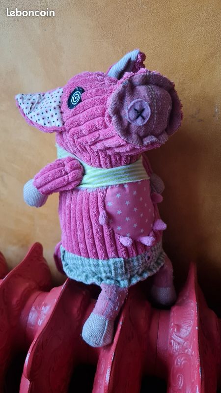 Doudou cochon - Déglingos (image 1)