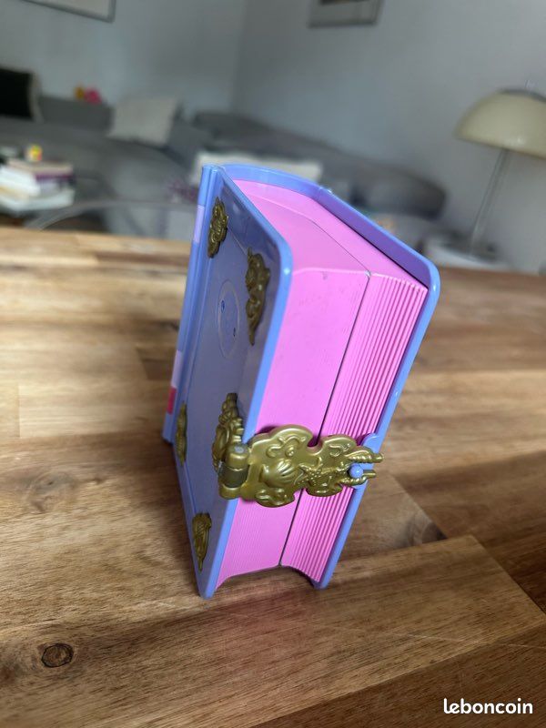 Vintage 1995 Polly Pocket Bluebird collector Sparkling Mermaid Adventure Book (Livre Sirène) (image 16)