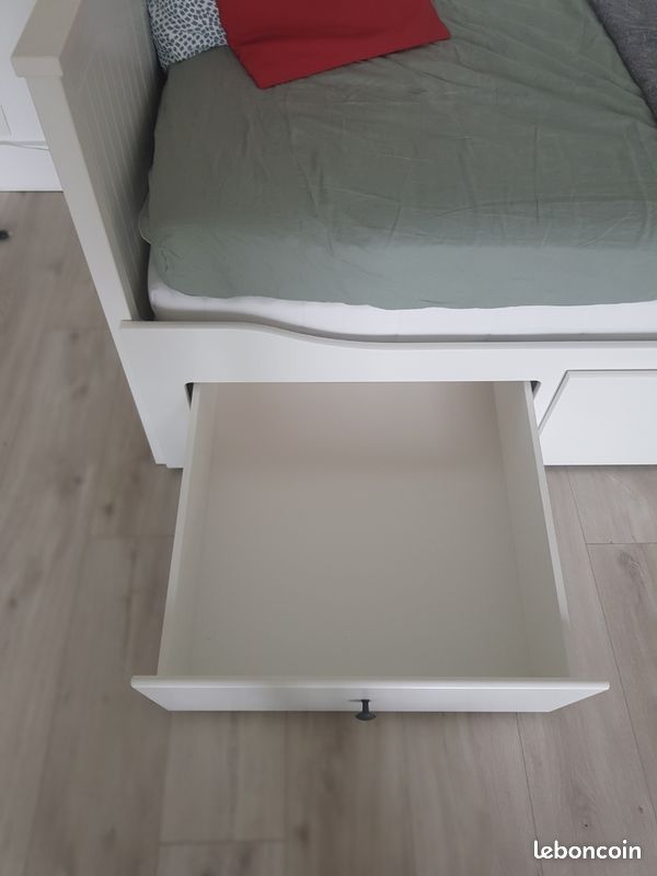 Lit ikea et ses 2 matelas (image 4)