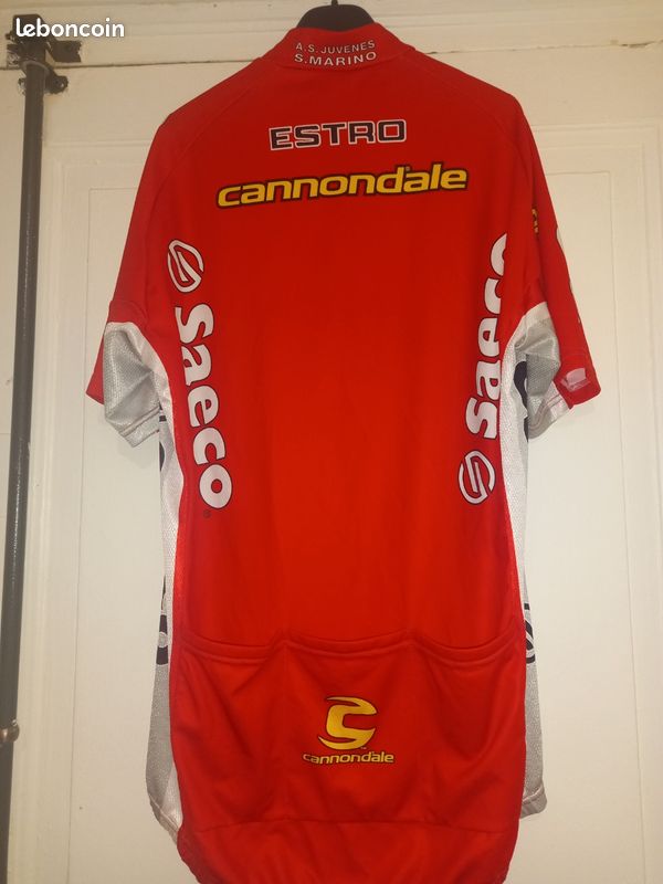 Maillot de cyclisme rétro Saeco Cannondale - Retro Peloton