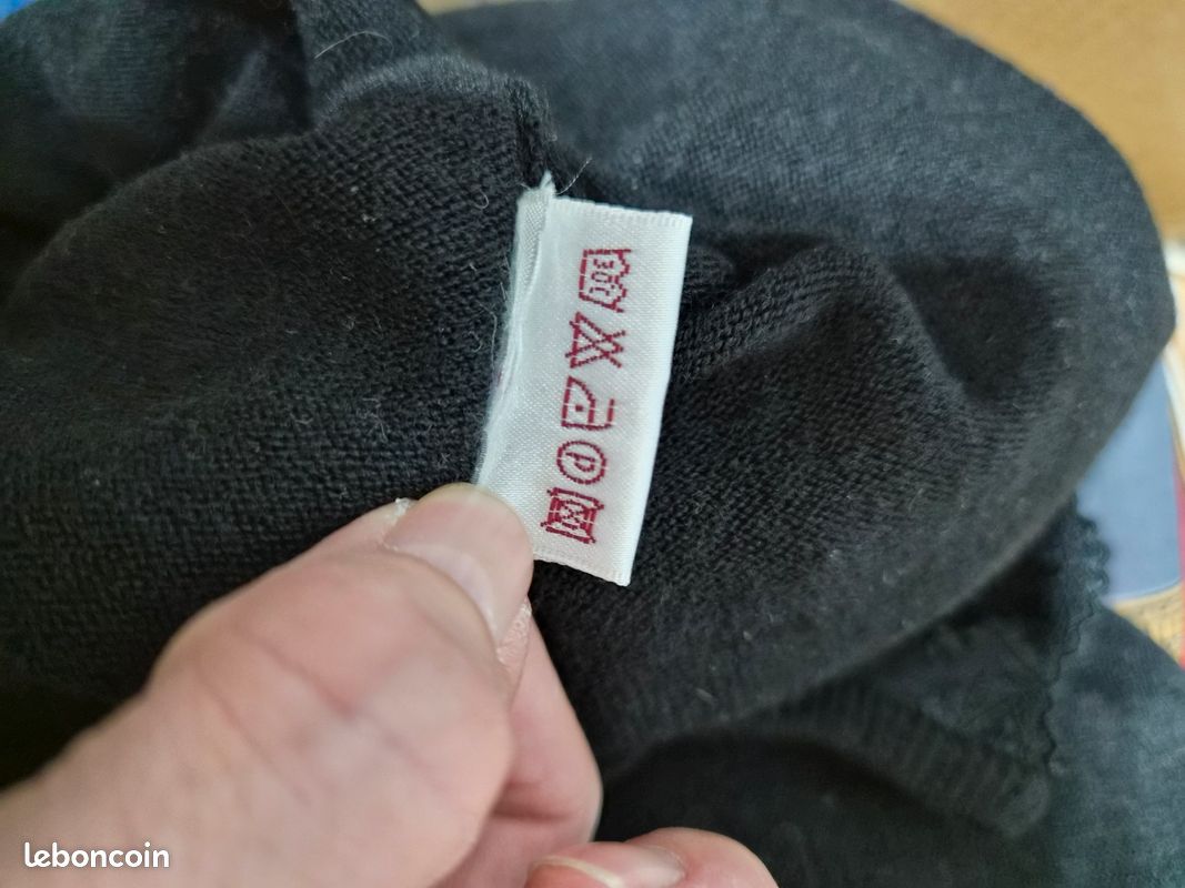 Haut (chemisier) Comptoir Des Cotonniers - Taille 38, Noir, Soie, Occasion Très Bon état