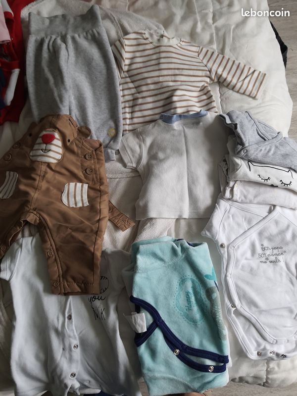Linge garçon 1 mois a 12 mois (image 6)