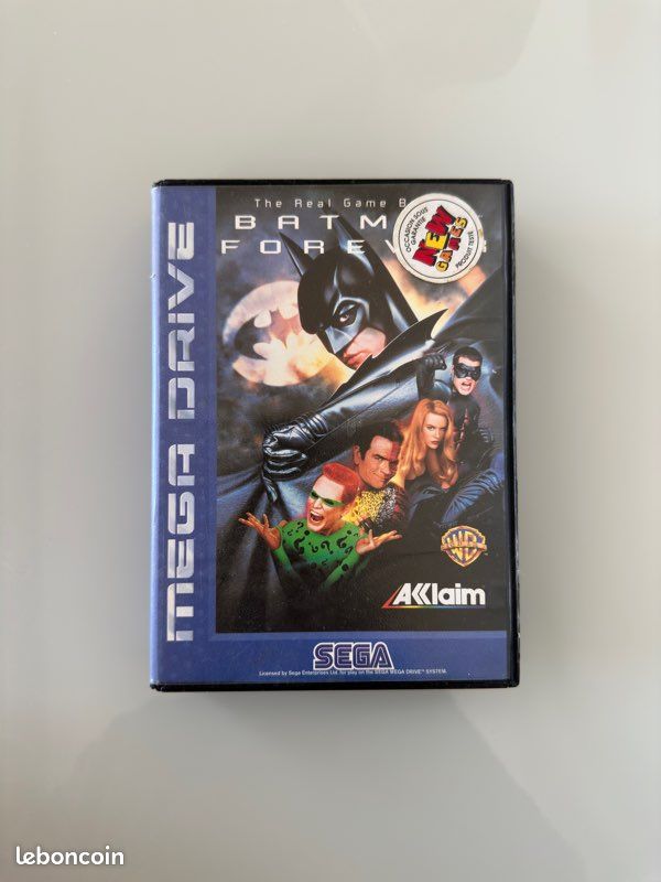 Fiche du jeu Batman Forever (Mega Drive