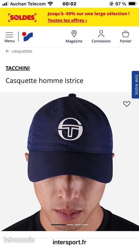 Casquette Sergio Tacchini (image 1)