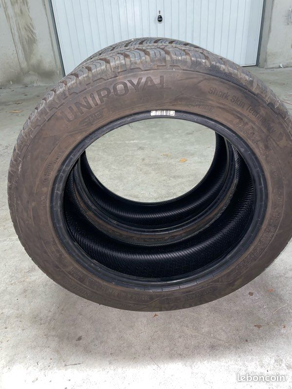2 pneus neige uniroyal neuf 195/55r16 (image 2)
