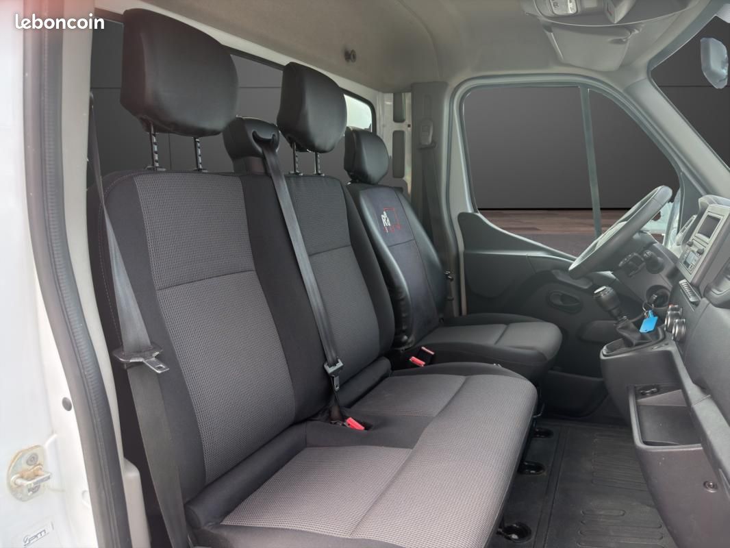 Renault Master Benne SIMPLE BS PROP RJ3500 L3+COFFRE DCI 130 CONFORT (image 11)