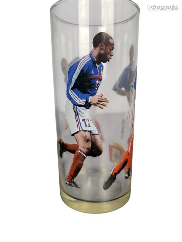 Verre Coca-Cola Equipe De France 98 - Desailly, Pirès, Thuram - McDonald's