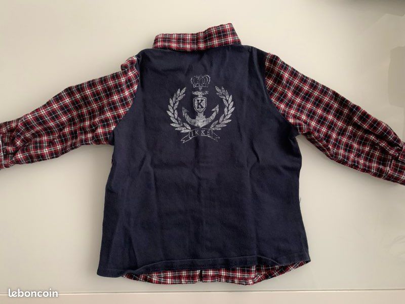 Chemise IKKS taille 12M (image 2)