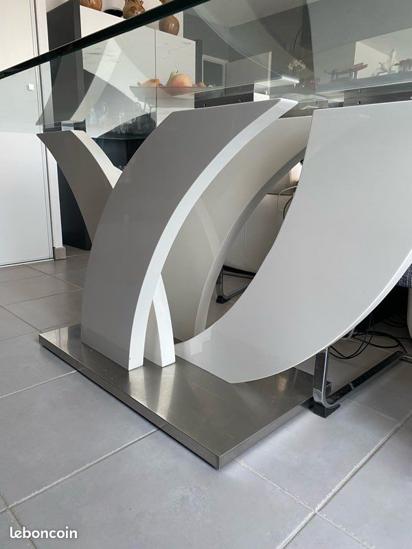 Table en verre 100X200 (image 3)