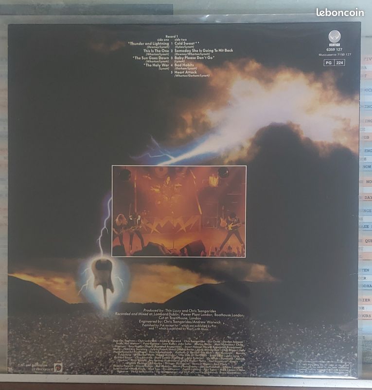 Vinyl THIN LIZZY (image 2)