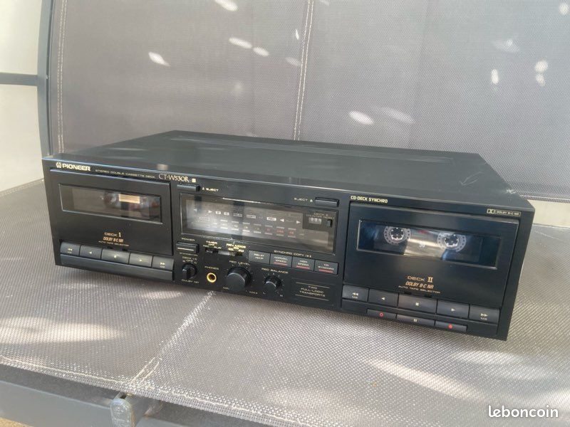 Platine Lecteur double cassette PIONEER CT-W530R (image 2)
