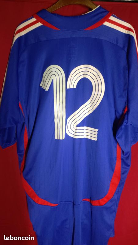Maillot Adidas Équipe de France FFF – Finale Coupe du Monde 2006 – Taille M - Vêtements