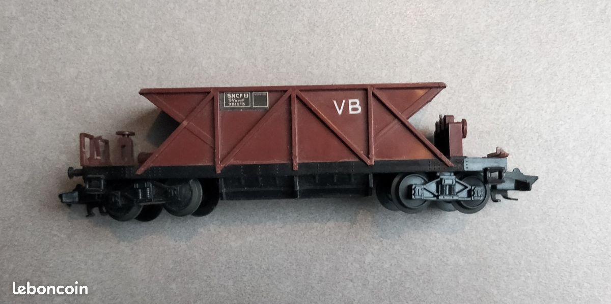 Wagon Trémie Electrotren – SEMAT CARFE – Échelle HO (état Neuf)