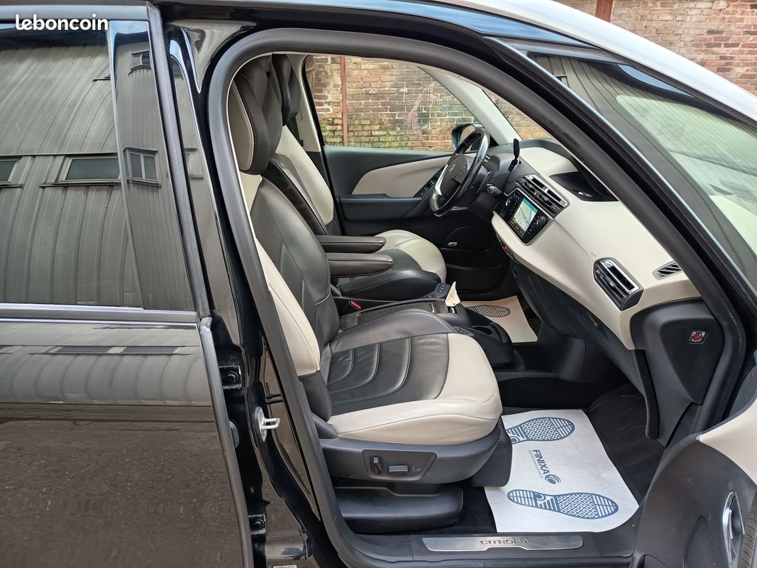 Grand c4 picasso 1.6 hdi 120 gps cuir bi-ton camera bluetooth attelage APPLE CAR PLAY distribution neuve 7p (image 10)