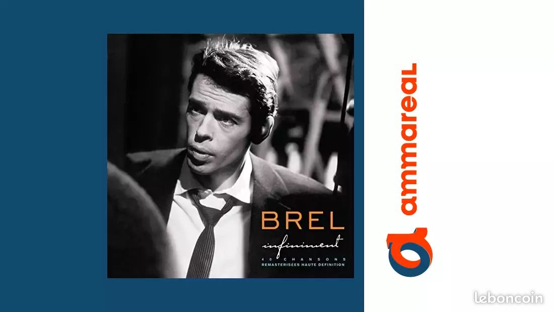 Coffret 2 CD : Brel Intense - Format SACD hybride (inclus 5 inédits) - Jacques Brel (image 1)