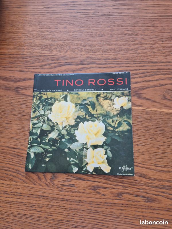 Tino rossi les roses blanches de corfou (image 1)
