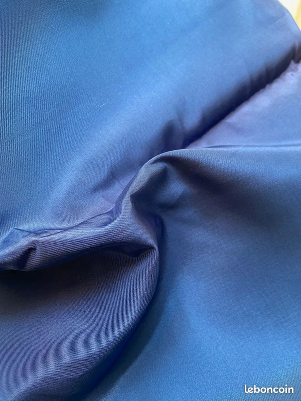 Tissu coupon Doublure bleue (image 2)