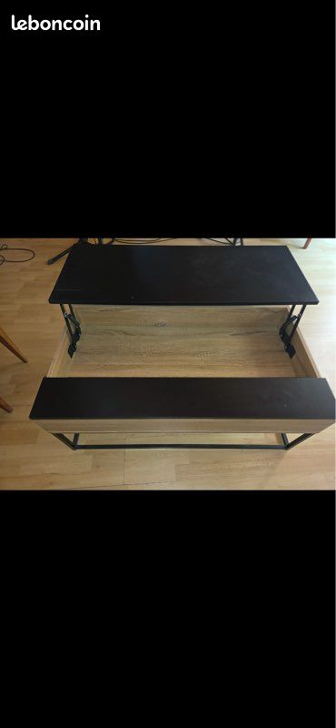 Table basse avec rangement (image 2)