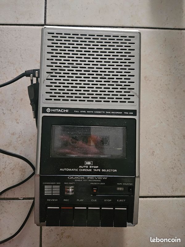 Hitachi enregistreur à cassette TRQ 299 (image 1)