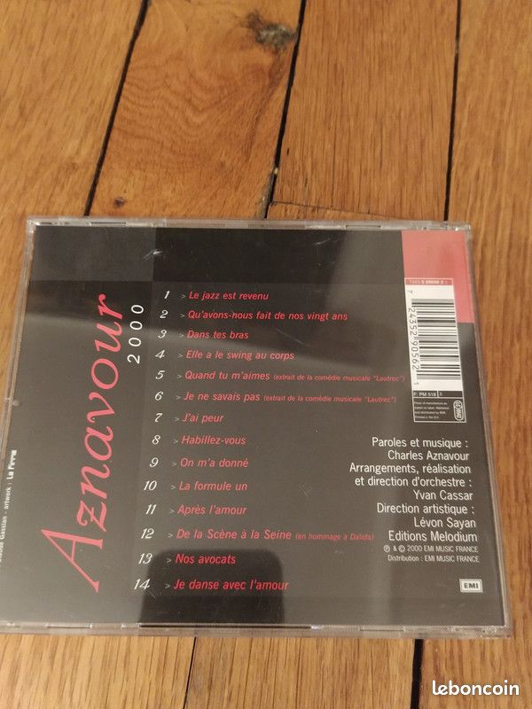 Lot CD Aznavour (image 2)