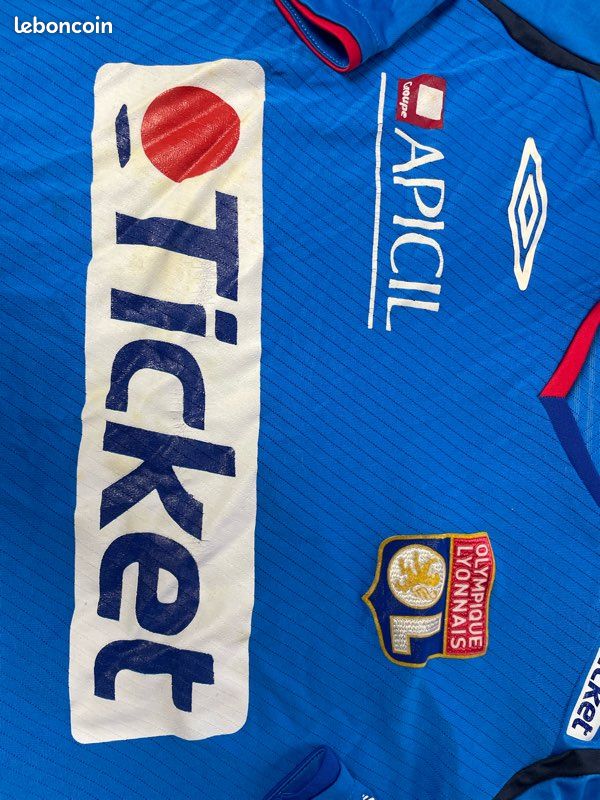 Maillot Olympique Lyonnais Third Vintage 2008-2009 – Umbro Taille XL (état Très Moyen)