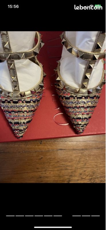 Escarpins Rockstud en tweed/ VALENTINO GARAVANI (image 7)