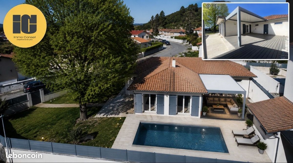 Maison 5 pièces 115 m² · à Châteauneuf-sur-Isère · 115 m² · 395 000 €