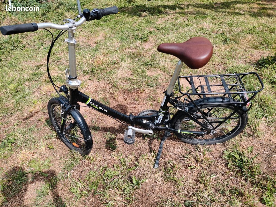 Vélo pliant aluminium Formula E-2000 – ex VAE électrique (projet