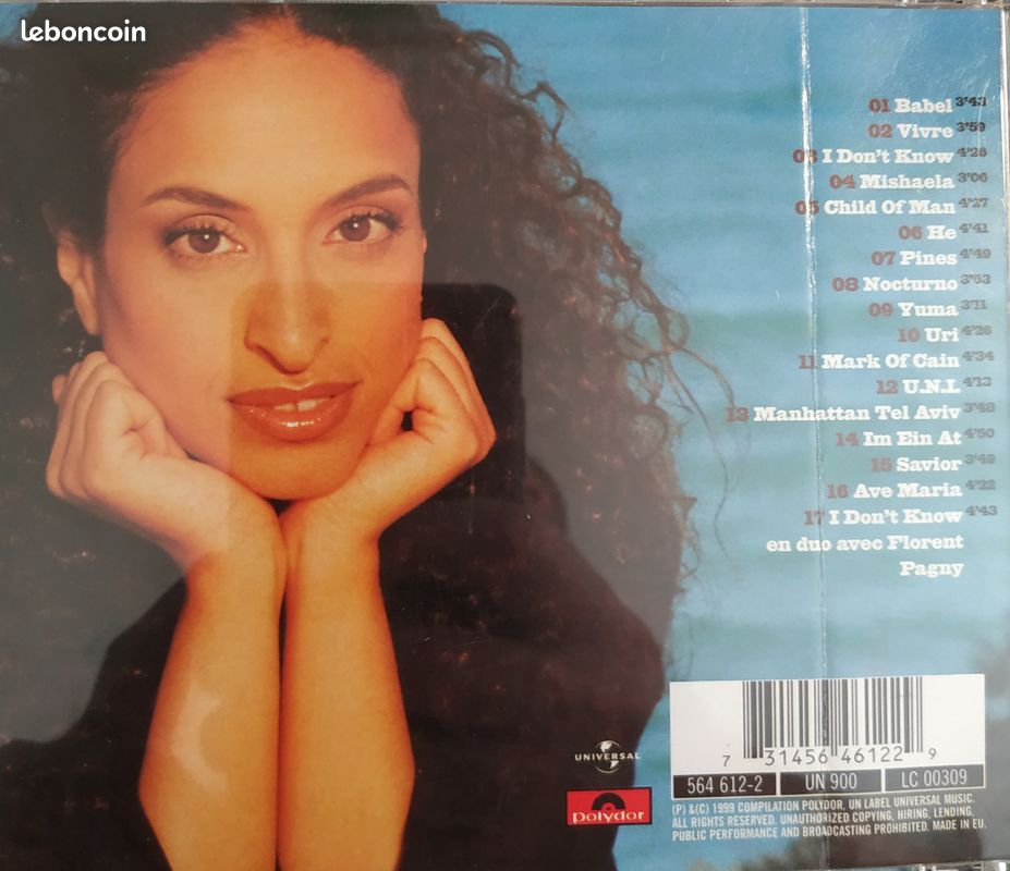 CD NOA "Le Meilleur de Noa" (image 3)