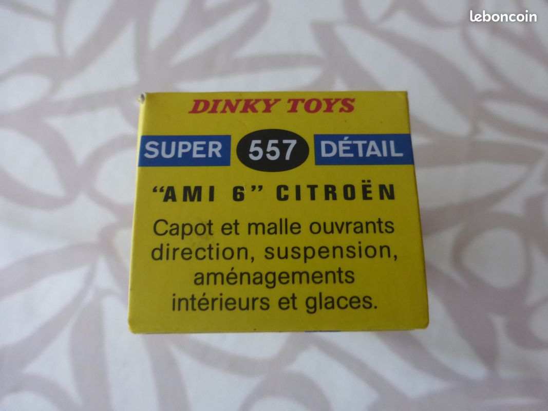 Atlas 1:43 Dinky Toy 566 Citroen CURRUS DE Police Secours Deicast Collection Car