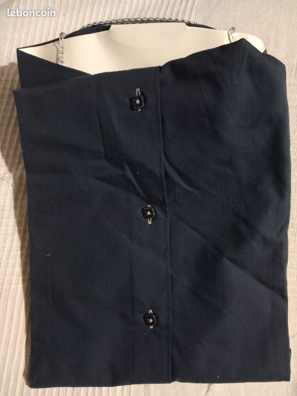 Chemise Blumen marine (image 3)