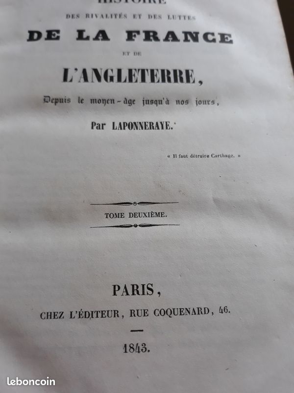 Histoire des rivalites et des luttes de la france et de l'angleterre (image 2)
