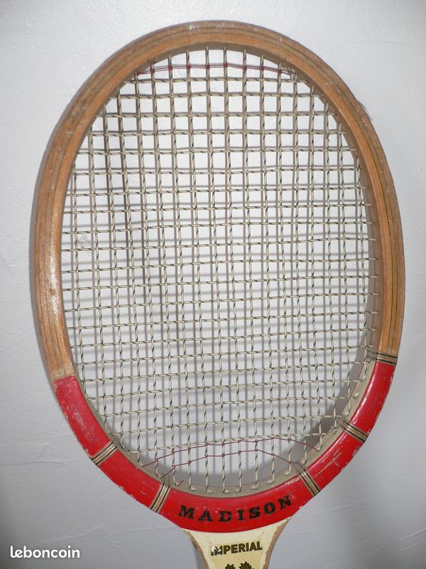 Raquette De Tennis Pelikan Vintage – Ancienne, 29 Cm, état D'occasion
