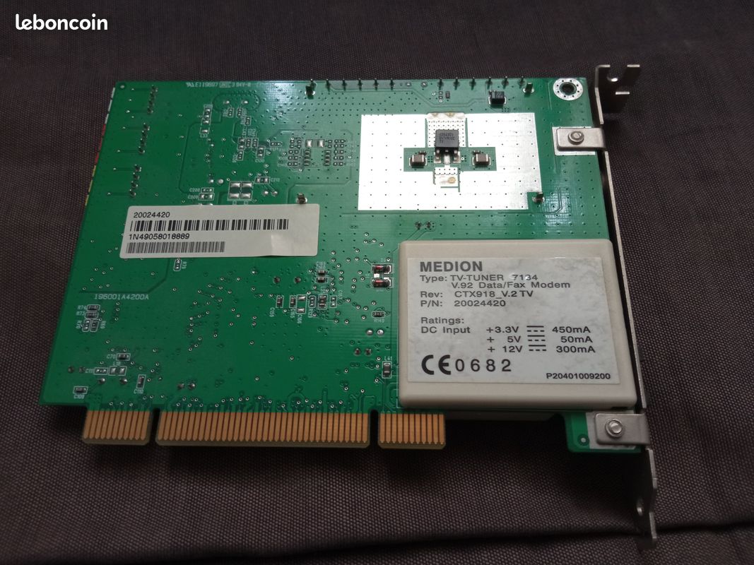 Carte TV tuner Medion Accessoires informatique