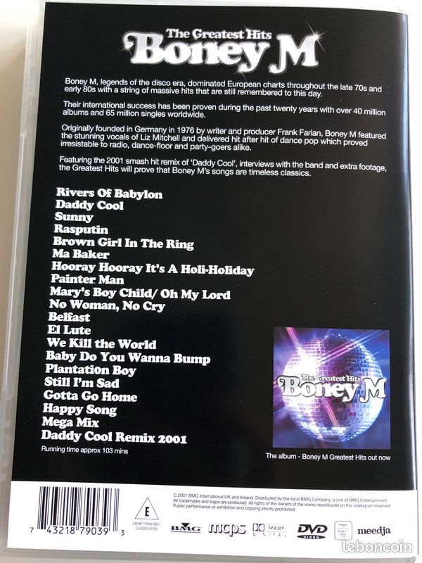 Boney M. DVD Orignal (image 3)