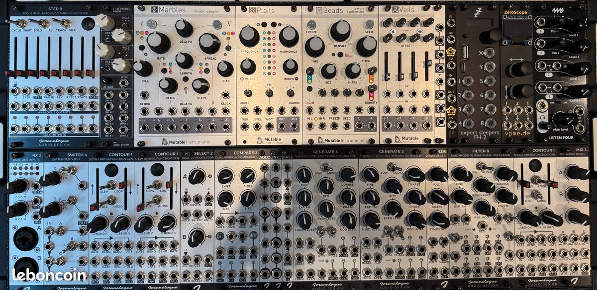 Modules Eurorack: Joranalogue, Mutable Instruments, Intellijel, Expert Sleepers, 4ms; Addac Systems ... (image 1)