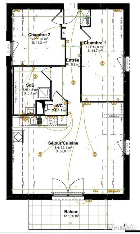 Appartement 3 pièces 70 m² · à Rosheim · 70 m² · 929 €/mois
