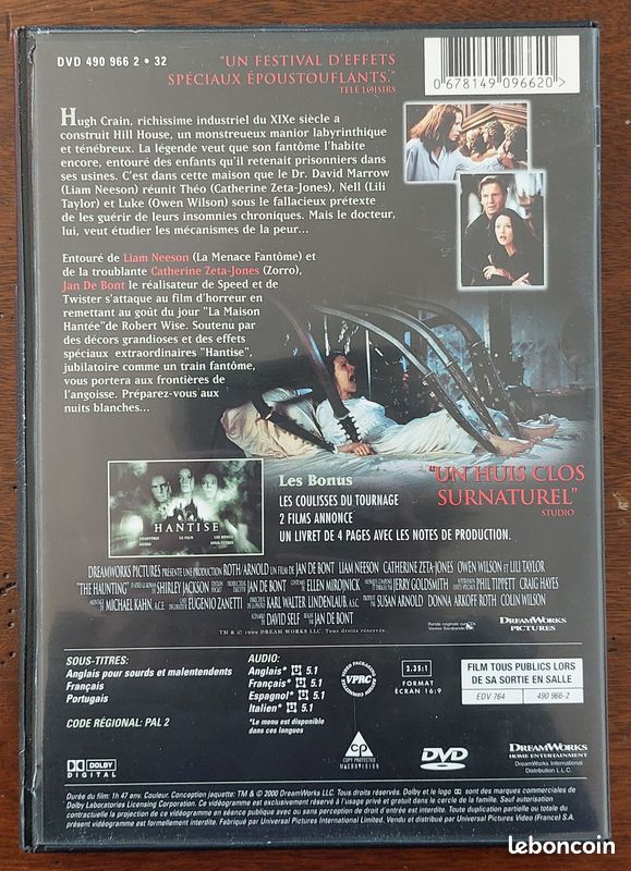 DVD "Hantise" (image 2)