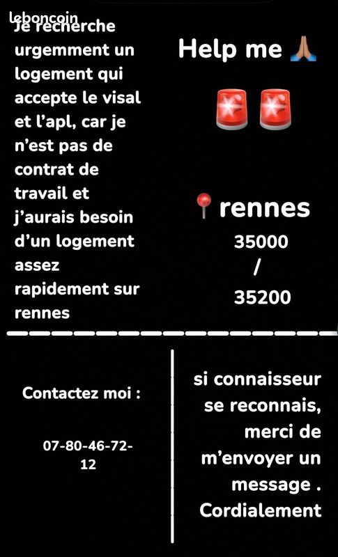 Appartement 3 pièces 45 m² · à Rennes · 45 m² · 580 €/mois