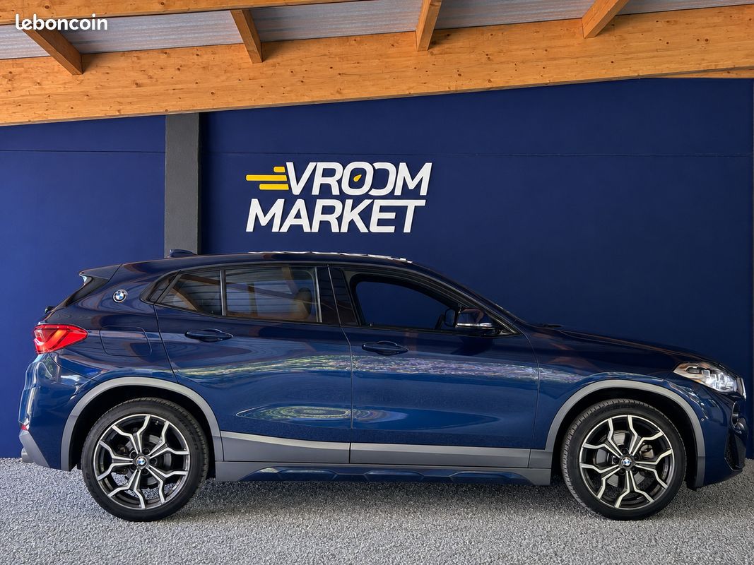 BMW X2 18D 150 cv M Sport - sDrive - Origine France - Pack M - CarPlay - Eclairage d'ambiance - Caméra de recul - Sièges chauffants - JA 19" - Suivi complet (image 2)