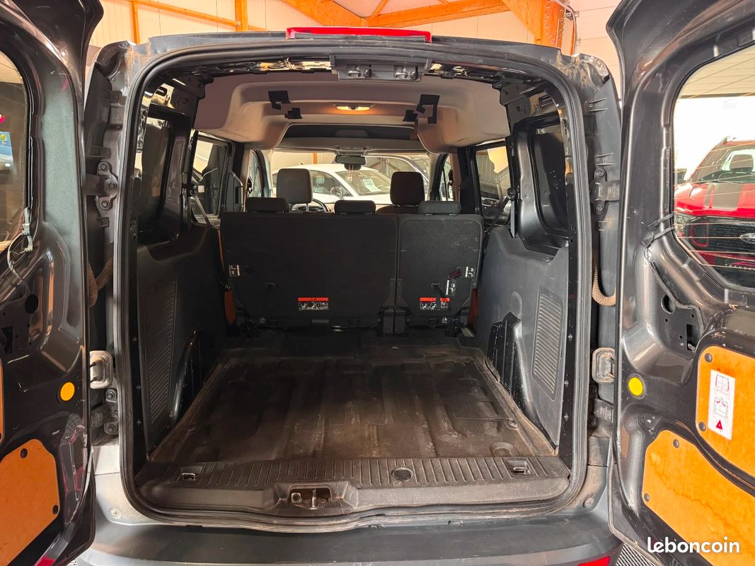 FORD TRANSIT CONNECT CABINE APPROFONDIE 1.5 ECOBLUE 120 S&S BVA8 Trend CAMÉRA DE RECUL / ANDROID AUTO / ATTELAGE / ENTRETIEN COMPLET (image 15)