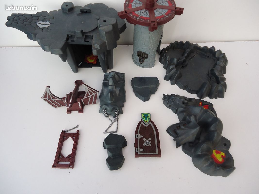 Playmobil 4836 pièces détachées Donjon du Dragon Vert (image 7)