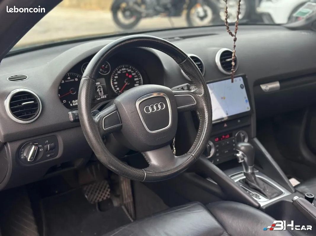 Audi A3 CABRIOLET / 2.0L TFSI 200cv / AMBITION LUXE / S-TRONIC BVA / DISTRI A JOUR / SUIVI INTEGRAL (image 13)