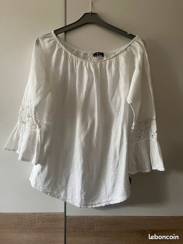 Blouse blanche - taille 44 (image 1)