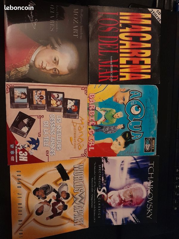 Lot CD pochettes (image 1)