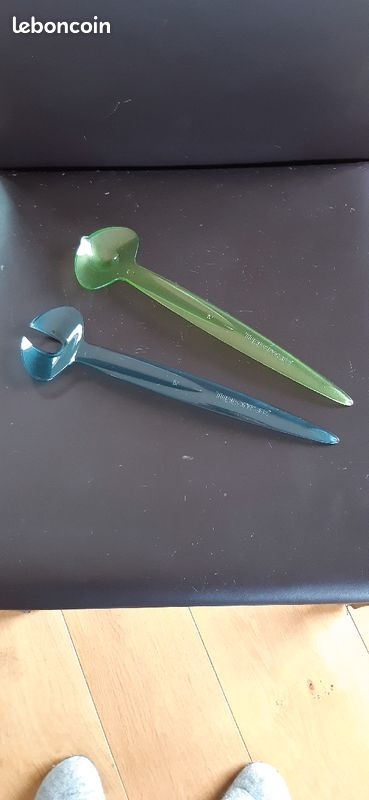 Tupperware couverts à salade neuf bicolore (image 1)