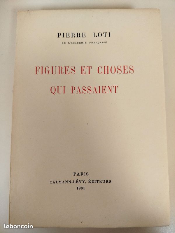 Loti, figures choisies qui passaient ( EO numérotée) (image 1)
