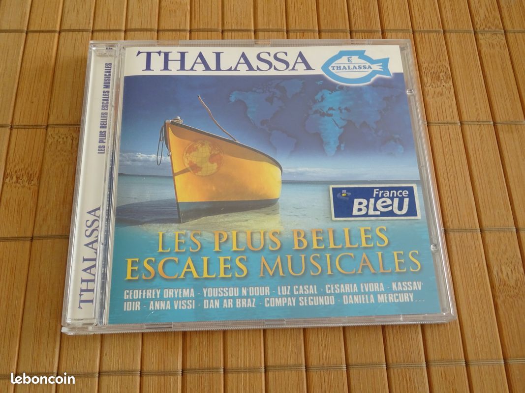 Album CD LES + BELLES ESCALES MUSICALES avec le GENERIQUE de THALASSA / bobp (image 1)
