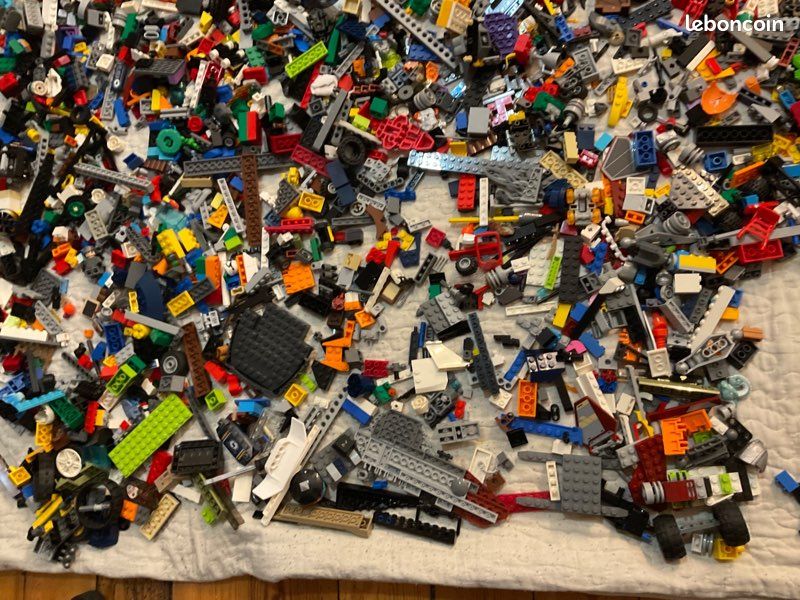 📦 GROS LOT LEGO VRAC + SETS (City, Hidden Side, etc.) – ~2000 pièces + notices (image 4)
